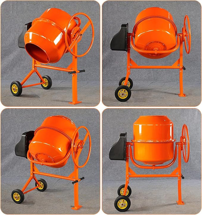 Revolvedora De Concreto Electrica 1/4 Saco 70l Zait