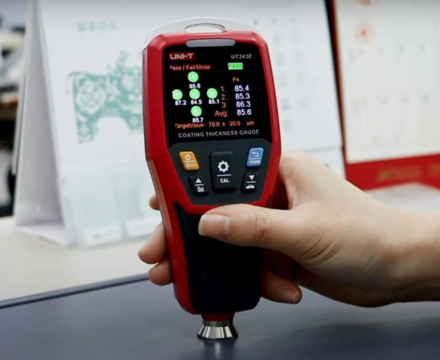 Uni-t Medidor Tester Espesor De Recubrimiento Ut343e