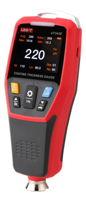 Uni-t Medidor Tester Espesor De Recubrimiento Ut343e