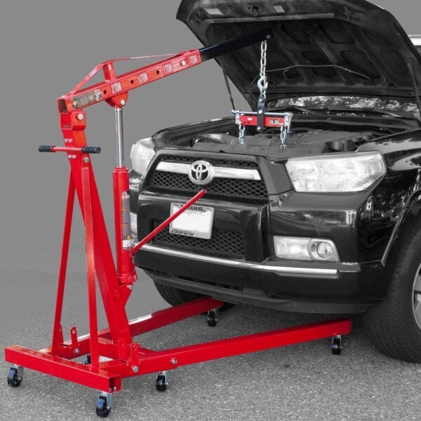 Pluma Para Motor 2 Ton + Soporte Motor +nivelador Para Pluma_5