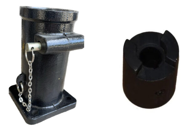 Cañón Y Muela De Acople Zait Para Vibrador De Concreto _0