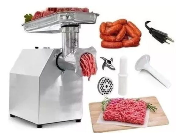 Máquina Sierra Cortadora Para Carne + Molino Para Carne 1 Hp_1