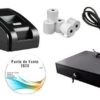 Kit Punto De Venta Impresora Térmica + Cajón De Dinero + Sw_0