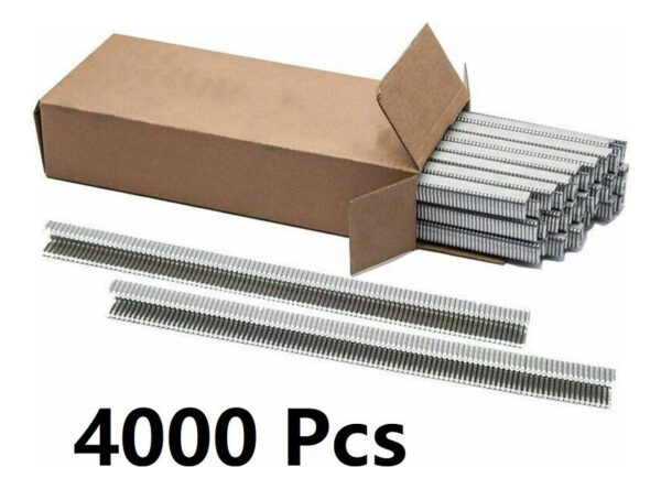 5 Caja 4000 Grapas Tipo U 506 P/ Grapadora Chorizo Embutidos_1
