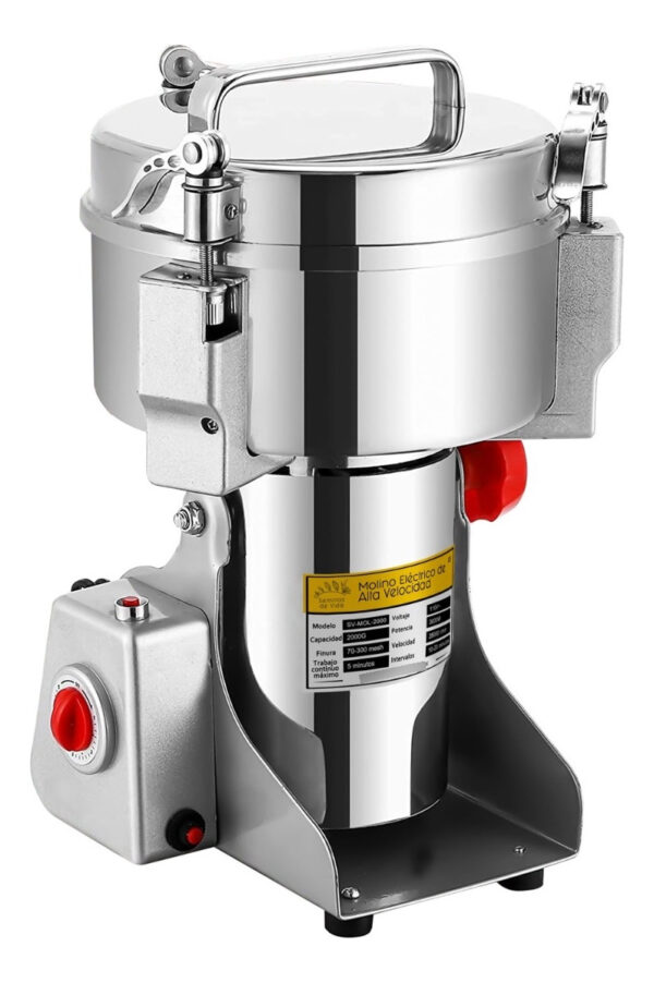 Molino Pulverizador Granos Semillas Especias Eléctrico 2kg_1