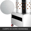Desplumadora De Pollos, Pavo, Codorniz Acero Inox + 50 Dedos_6