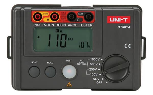 Medidor Digital Resistencias Aislamiento Megger Uni-t Ut501a_0