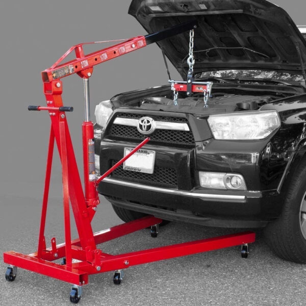 Pluma Para Motor 2 Ton + Soporte Motor +nivelador Para Pluma_6