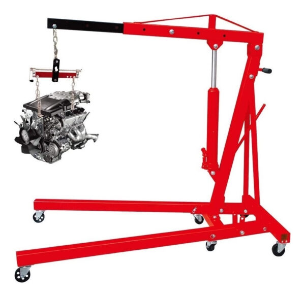 Pluma Para Motor 2 Ton + Soporte Motor +nivelador Para Pluma_4
