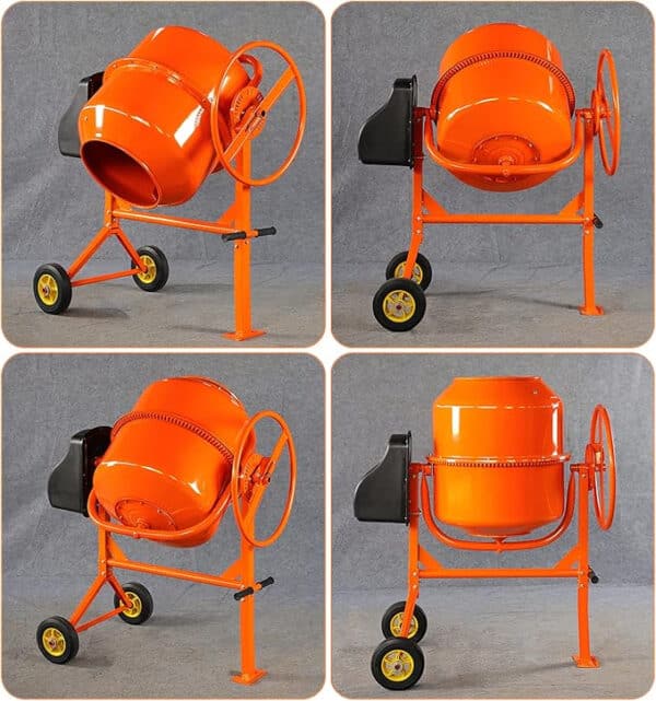 Revolvedora De Concreto Electrica 1/4 Saco 70l Zait - Imagen 4