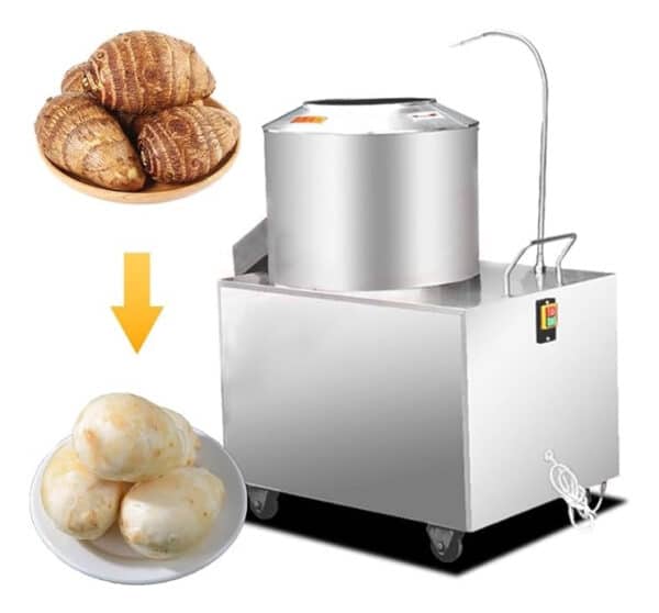 Máquina Lavadora Peladora De Papa Automática Comercial Zait - Imagen 2